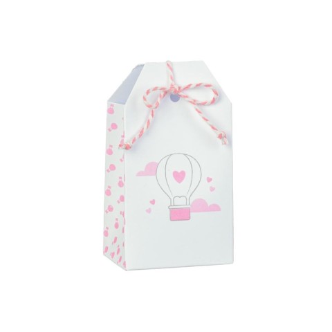 TAG 55X35X100 BALLOON ROSA